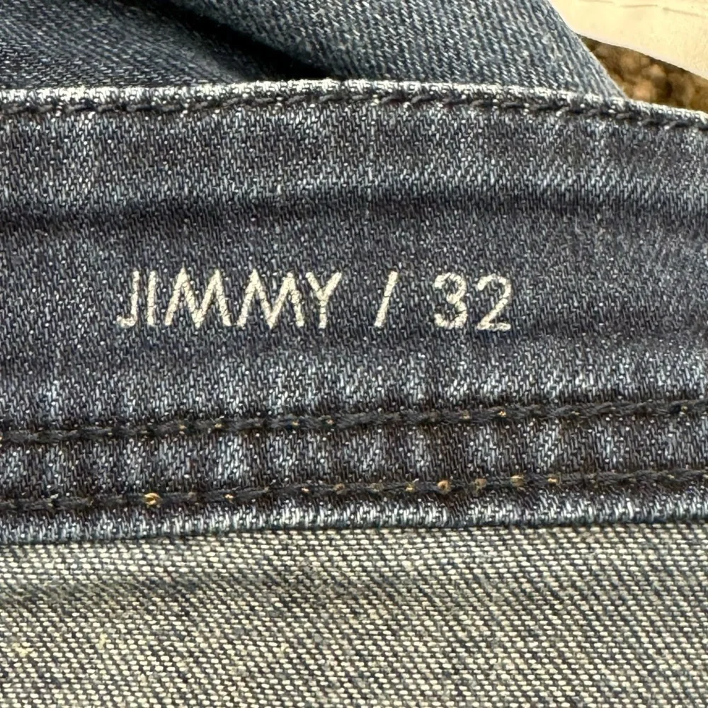 Fidelity Denim Jimmy Slim Fit Denim Jeans in Clampdown Dark wash Size 32x30